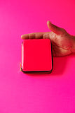 Comme des Garçons SUPER FLUO PINK ZIP Wallet
