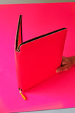 Comme des Garçons Super Fluo Pink iPad case