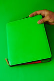 Comme des Garçons Super Fluo Green iPad case