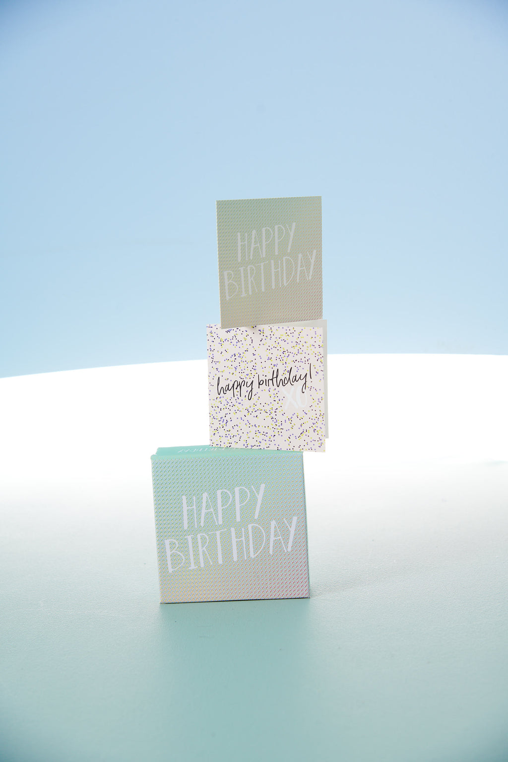 Daydream Birthday Mini FlipTop Notecard Box
