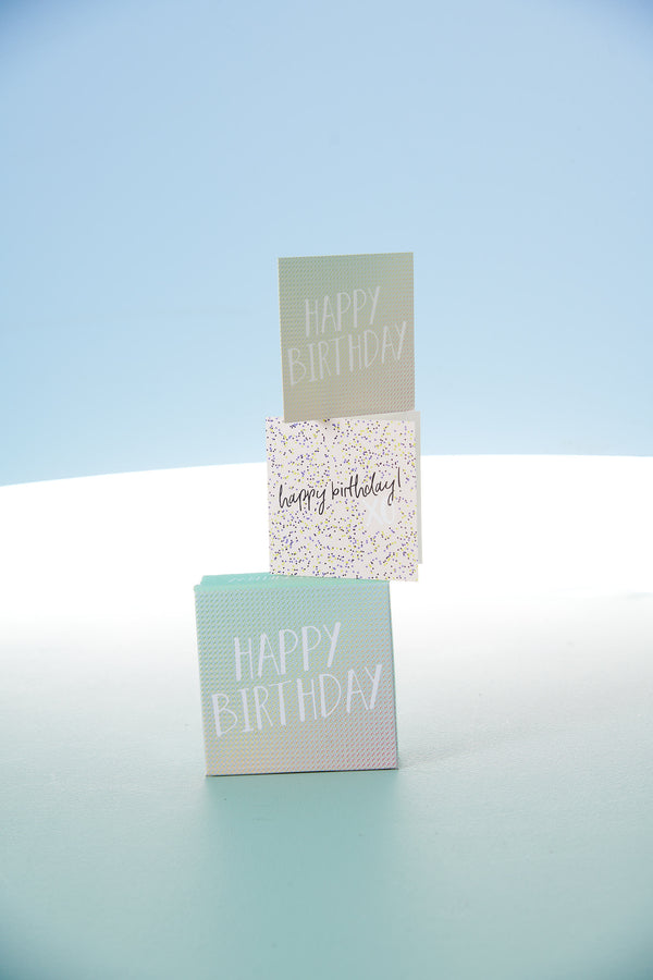 Daydream Birthday Mini FlipTop Notecard Box