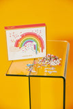 JONATHAN ADLER RAINBOW HAND 750 PIECE SHAPED PUZZLE