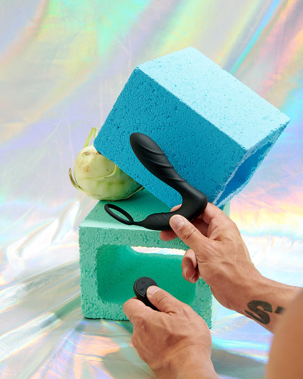 Under Control Silicone Prostate Vibrator & Strap with Remote Control