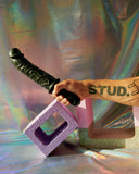 The Curved Dicktator 13 Mode Vibrating Giant Dildo Thruster