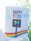 GAY PRIDE GREETING CARD BY KWEER CARDS