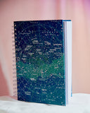 Constellation Grid 7 x 10" Wire-O Journal