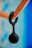 Colt Weighted Ring Large Silicone Black