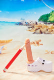 Big Shot Vibrating Silicone Dildo - 9 Inch