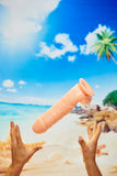 Master Cock The Forearm 13 Inch Dildo with Suction Base Flesh