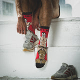 TOM OF FINLAND VITRUVIAN MAN SOCKS