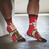 TOM OF FINLAND VITRUVIAN MAN SOCKS