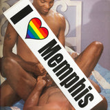 I LOVE MEMPHIS VINTAGE BUMBER STICKER