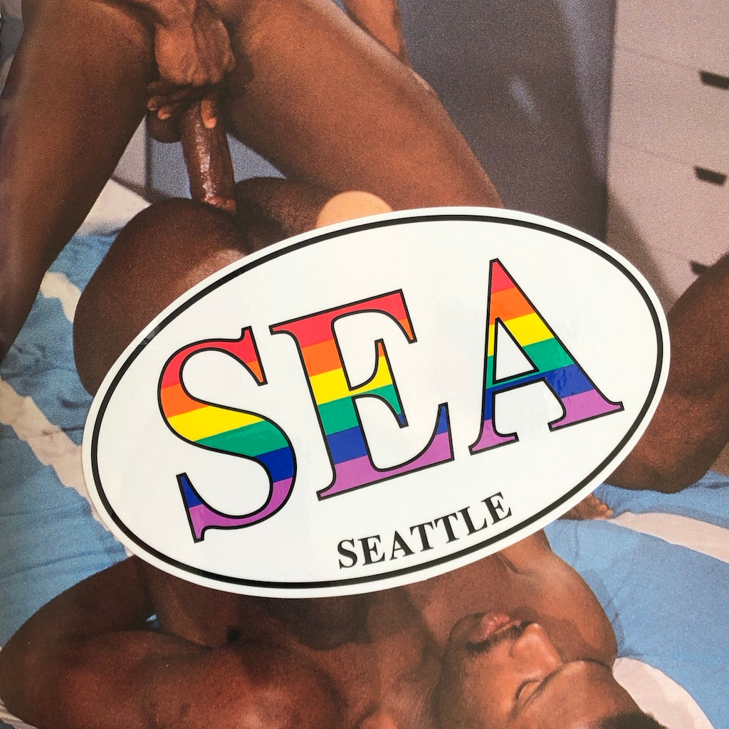 SEATTLE VINTAGE BUMBER STICKER