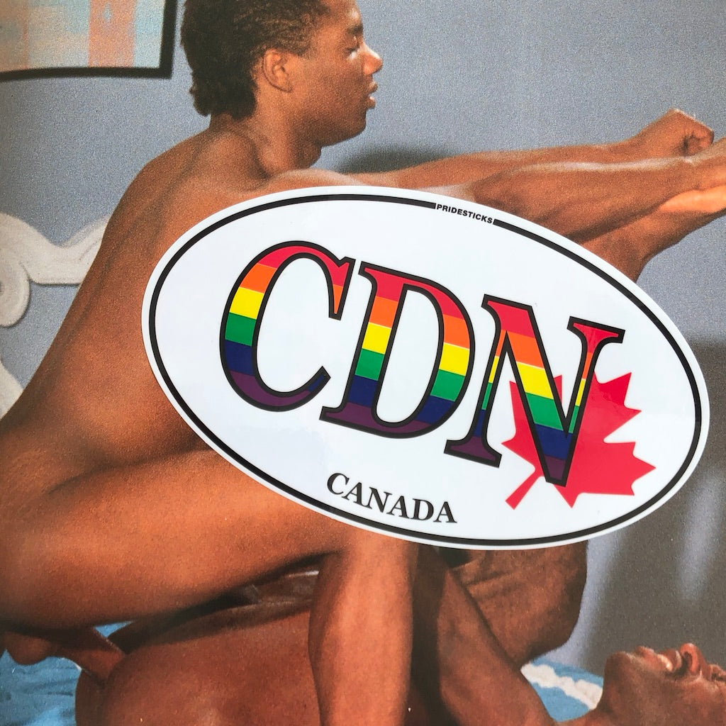 CANADA VINTAGE BUMBER STICKER