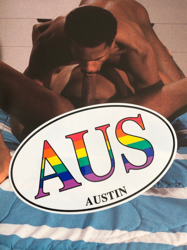 AUSTIN VINTAGE BUMBER STICKER