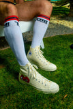 Comme Des Garçons Play Converse Single Heart Chuck Taylor All Star '70 High Top (beige)