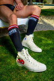 Comme Des Garçons Play Converse Single Heart Chuck Taylor All Star '70 High Top (beige)