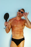 Deluxe Rounded Paddle with Holes  by Strict Leather