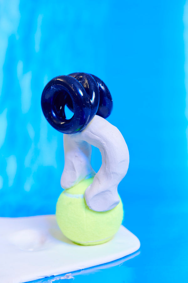 Oxballs Z-Balls Cockring And Ballstretcher - Black