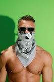 Tom of Finland Bandana by Peachy Kings gray