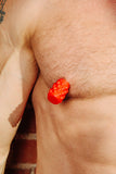 Bubbles Silicone Nipple Suckers - Red