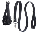 Ball Stretcher With Leash  by Strict Leather