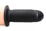 Onslaught 13 Mode XXL Vibrating Giant Dildo Thruster by Master Series - FLESH