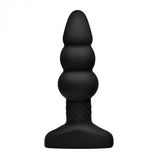 Slim I Rippled Rimming Plug with Remote Control