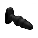 Slim I Rippled Rimming Plug with Remote Control