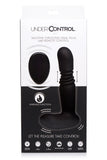 Under Control Silicone Thrusting Anal Plug with Remote Control