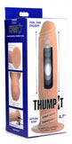 THUMP IT 7X Remote Control Thumping Dildo - Large