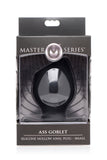 Master Series Ass Goblet Silicone Hollow Anal Plug