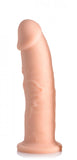 6 Inch Fleshstixxx Moldable Silicone Dildo w/o Balls - Light tone