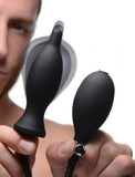 Dark Inflator Inflatable Anal Plug