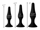 Triple Spire Tapered Silicone Anal Trainer Set by Master Series