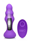 Thump It 7X Slim Ribbed Thumping Silicone Anal Plug