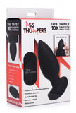 The Taper 10X Smooth Silicone Vibrating Butt Plug