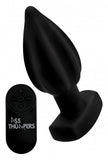 The Assterisk 10X Ribbed Silicone Vibrating Butt Plug