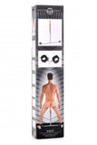 Master Series: Squat Anal Impaler with Spreader Bar and Cuffs