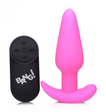 BANG Remote Control 21X Vibrating Silicone Butt Plug - Pink