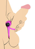 BANG Remote Control 28X Vibrating Cock Ring & Bullet - Purple