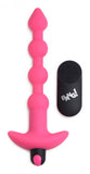 BANG Remote Control Vibrating Silicone Anal Beads - Pink