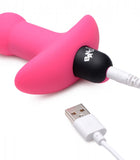 BANG Remote Control Vibrating Silicone Anal Beads - Pink
