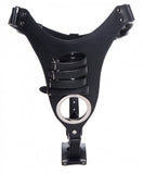 Male Chastity Harness with Silicone Anal Plug  by Strict Leather