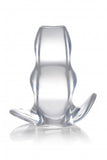 CLEAR VIEW HOLLOW ANAL PLUG - LARGE