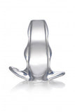 CLEAR VIEW HOLLOW ANAL PLUG - MEDIUM