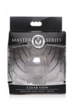 CLEAR VIEW HOLLOW ANAL PLUG - SMALL
