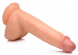 Master Cock Beefy Brad 9" Dildo with Balls - Light