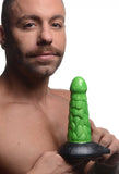 Creature Cocks Radioactive Reptile Silicone Dildo 7.5in - Green