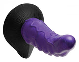 Creature Cocks Orion Invader Veiny Space Alien Silicone Dildo 7.25in - Purple